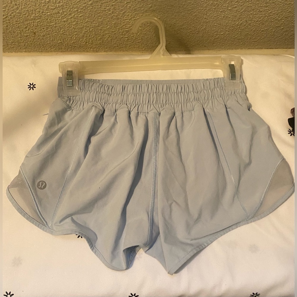 Light blue Lulu Lemon athletic shorts. Used, Great condition. Size extra small